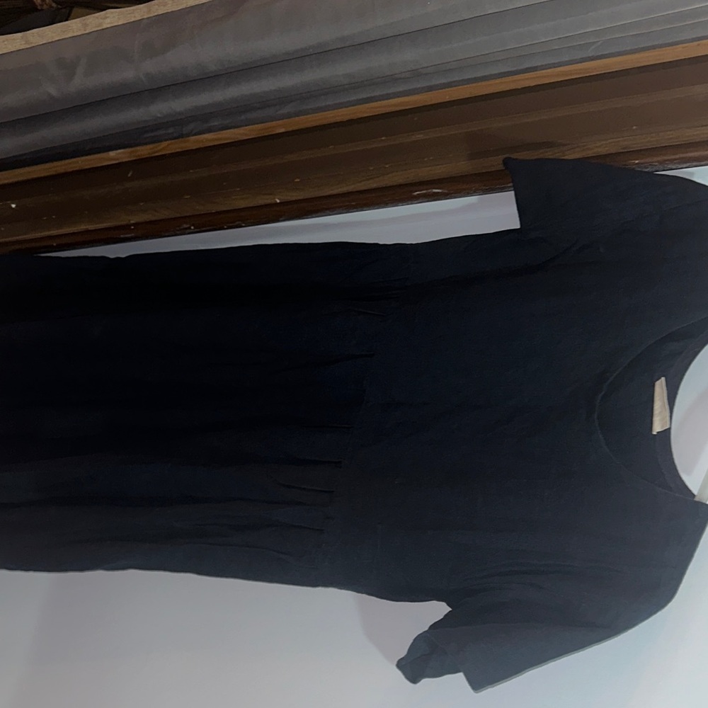 Chic Navy Midi Dress